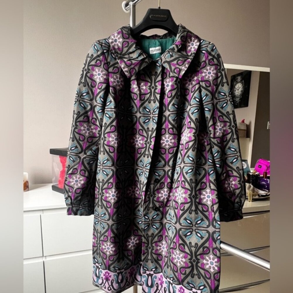 Silk coat